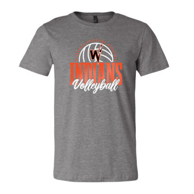 Winnebago Volleyball 2026 Logo 1 - CVC Jersey Tee Thumbnail