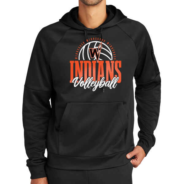 Winnebago Volleyball 2026 Logo 1 - Therma FIT Pocket Pullover Fleece Hoodie Thumbnail