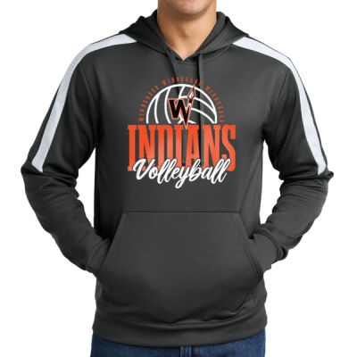 Winnebago Volleyball 2026 Logo 1 - Sport Wick ® Fleece United Pullover Hoodie Thumbnail