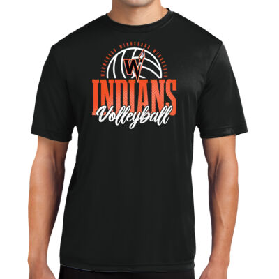Winnebago Volleyball 2026 Logo 1 - Tall PosiCharge ® Competitor Tee Thumbnail