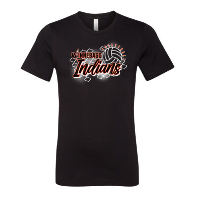 Winnebago Volleyball 2026 Logo 2 - CVC Jersey Tee Thumbnail