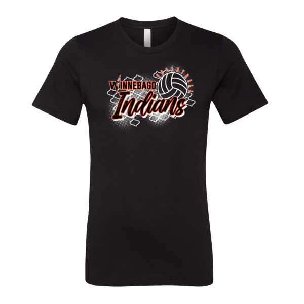 Winnebago Volleyball 2026 Logo 2 - CVC Jersey Tee Thumbnail