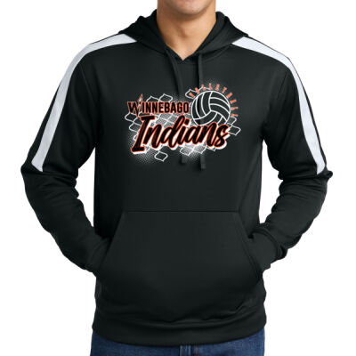 Winnebago Volleyball 2026 Logo 2 - Sport Wick ® Fleece United Pullover Hoodie Thumbnail
