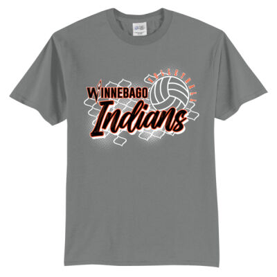 Winnebago Volleyball 2026 Logo 2 - Tall Core Blend Tee Thumbnail