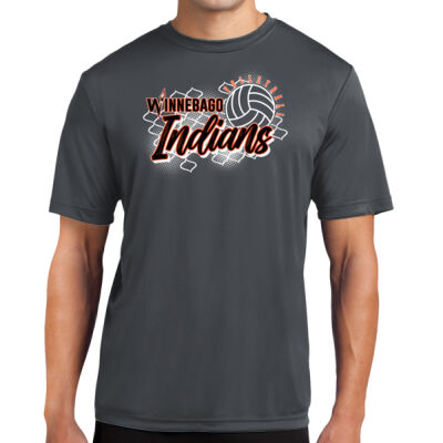 Winnebago Volleyball 2026 Logo 2 - Tall PosiCharge ® Competitor Tee Thumbnail