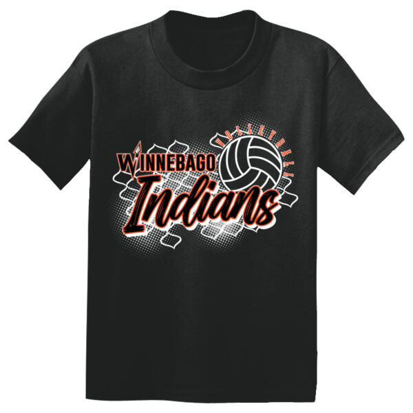 Winnebago Volleyball 2026 Logo 2 - Youth PosiCharge ® Competitor Tee Thumbnail