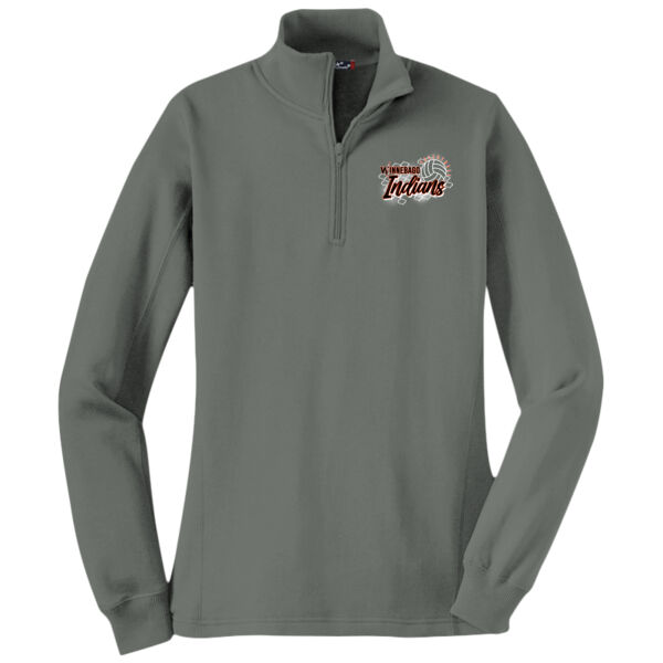 Winnebago Volleyball Logo 2 - Women's 1/4 Zip Sweatshirt Thumbnail